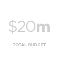 $20 million total budget