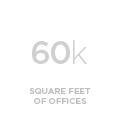 60,000 square feet of offices